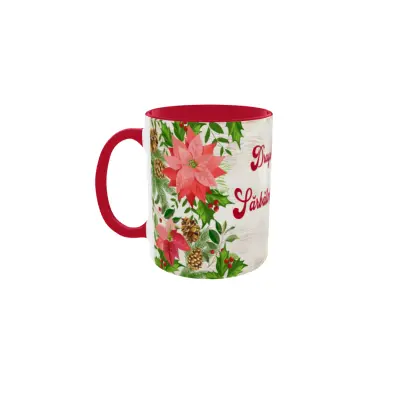 Draga nasa sarbatori fericite, cana din ceramica, 330ml, model cgs1812